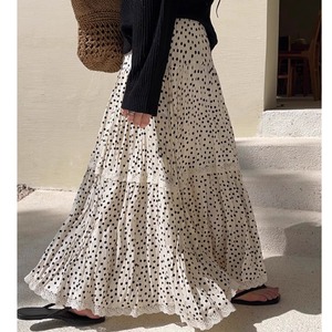 polka dot skirt　2litr03172