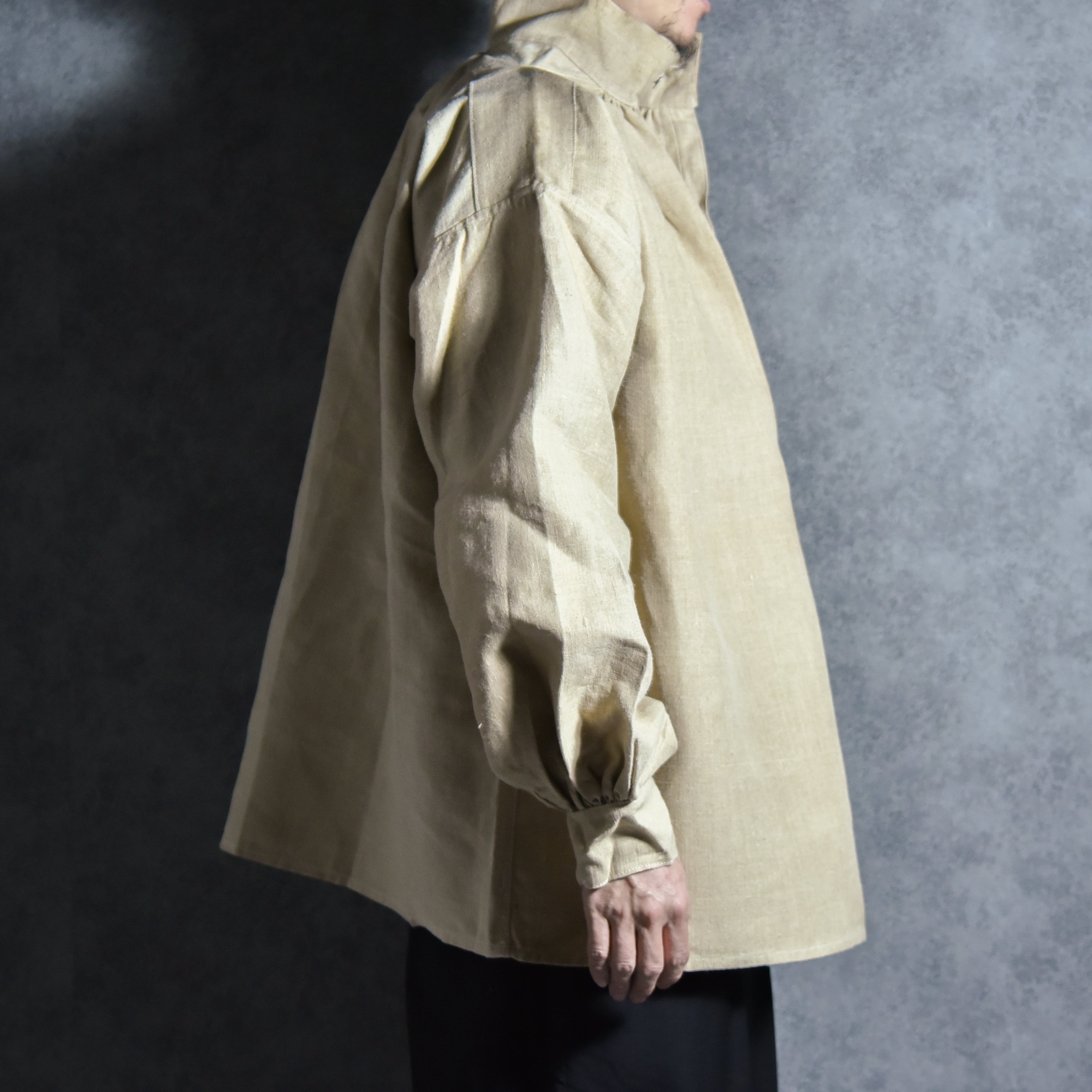 30s French Army Linen Hospital Bourgeron Smock フランス軍