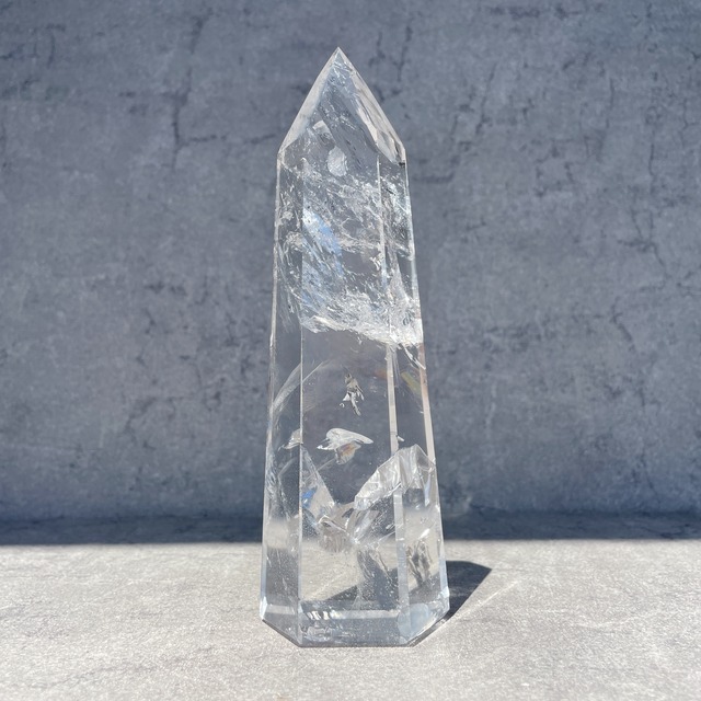 【高品質】ミナスジェライス産クリアクォーツ タワー90◇Clear Quartz◇ 天然石・鉱物・パワーストーン