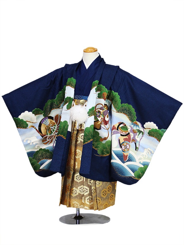 3歳男の子【かんたん着付け】AO1303