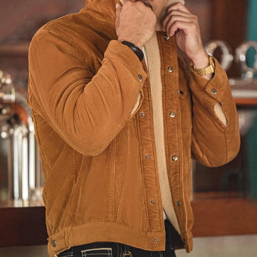 インナーボアコーデュロイジャケット A18056