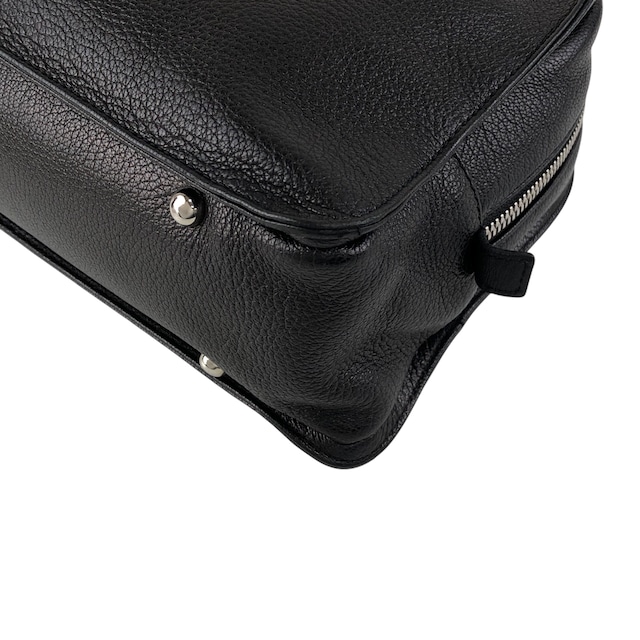 LOEWE ロエベ ハンドバッグ ブラック アナグラム スタッズ レザー ミニボストン vintage ヴィンテージ オールド ebimhj