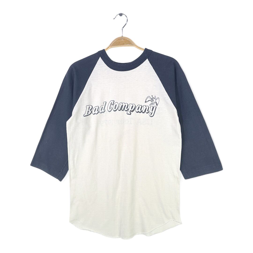 70s バッドカンパニー ヴィンテージTシャツ ロックTシャツ BAD COMPANY DESOLATION ANGELS メンズM 古着 @AAA1461