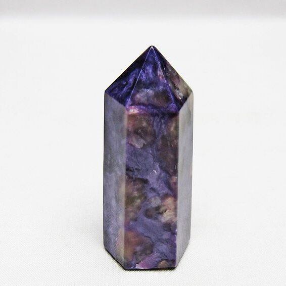 チャロアイト 六角柱 一点物  142-8571