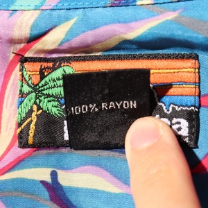 美品 M 87年 極楽鳥花 patagonia パタロハ パタゴニア アロハシャツ bird of paradise