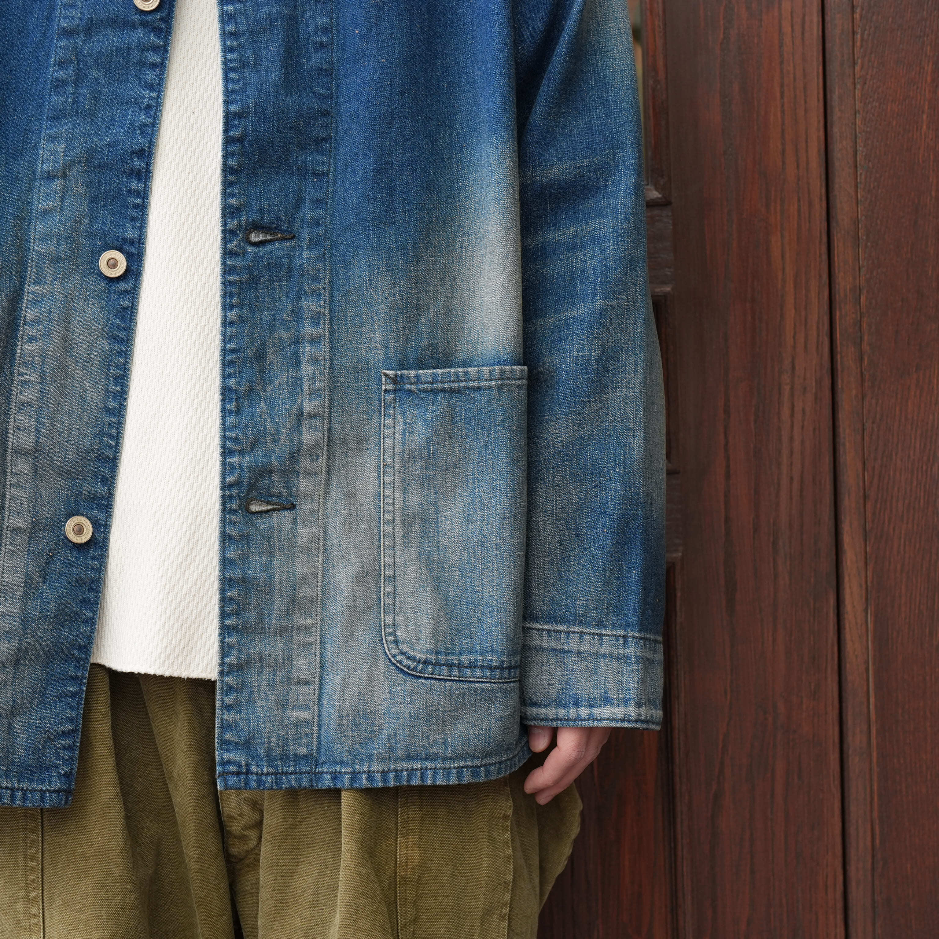 HERILL DenimWorkJacket VintageWorn/2｜Www.juliusworks.com