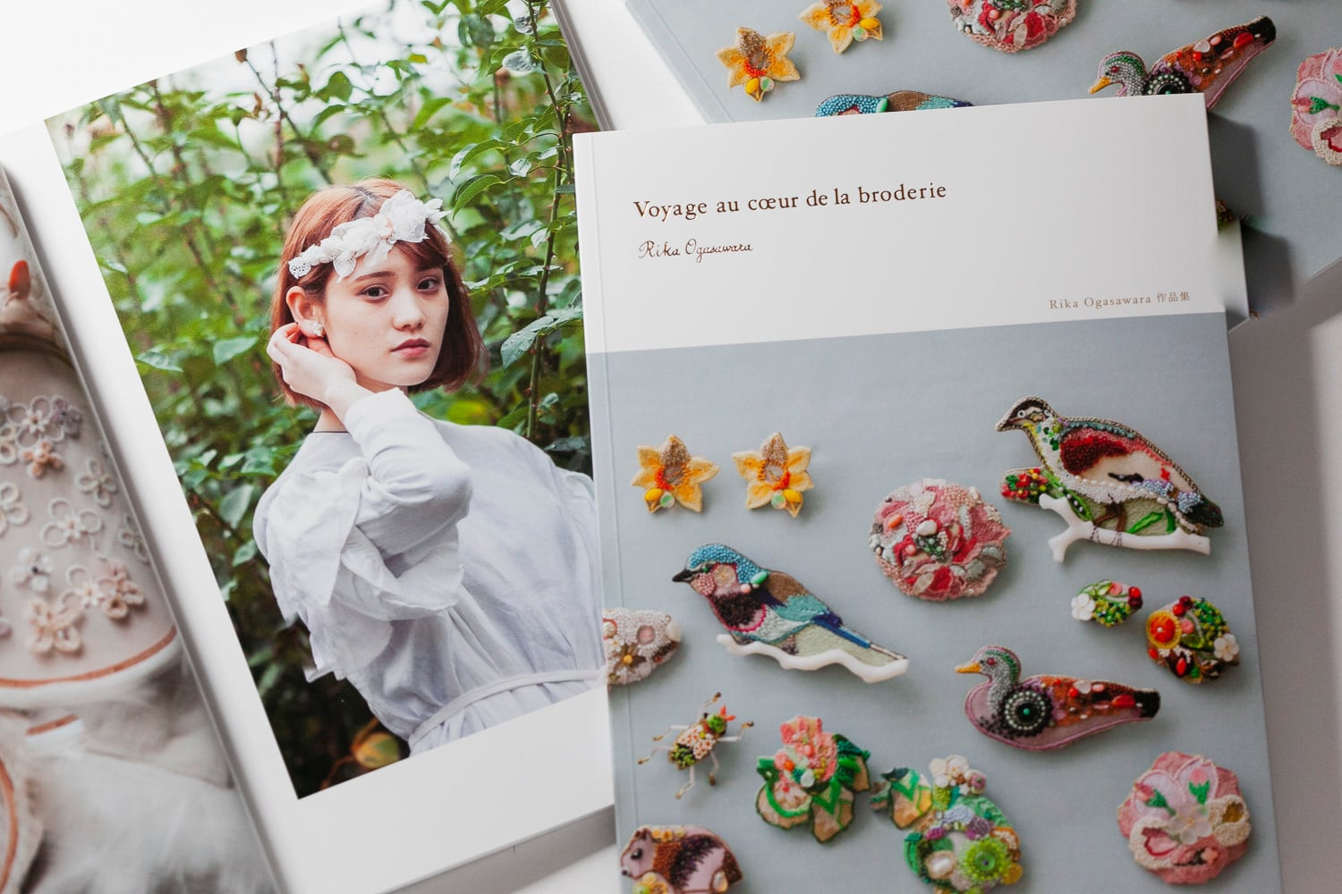 Rika Ogsawara作品集 Voyage au cœur de la broderie 〜刺繍と旅して