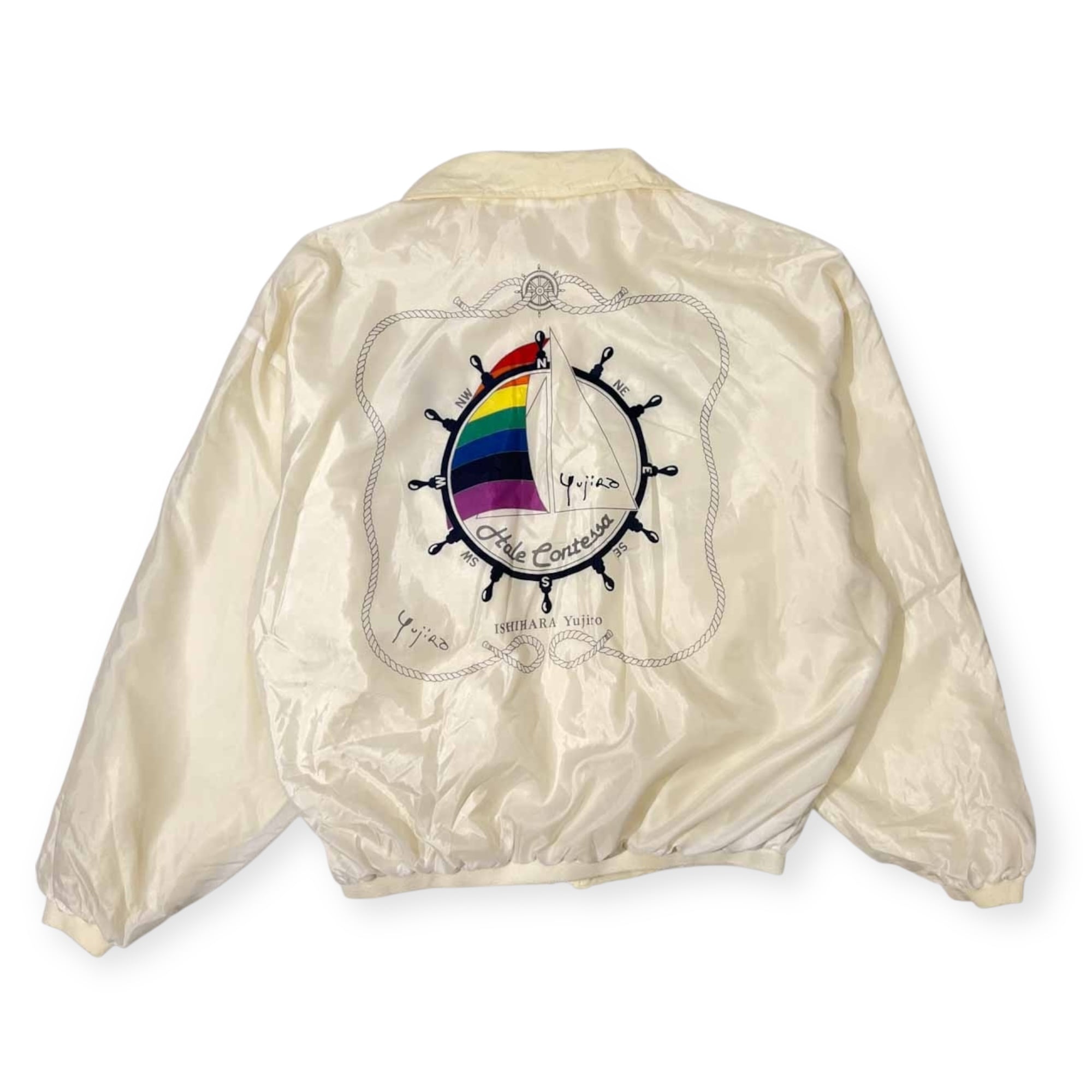 リバーシブル YUJIRO JAPAN ユウジロウ ナイロンジャケット ジャンパー