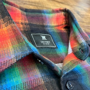 ツイタチ【TUITACI】RAINBOW CHECK SHIRTS