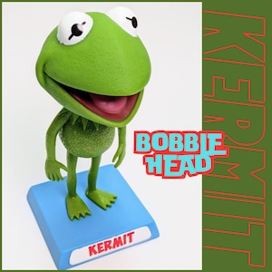 ☆【カーミット（Kermit the Frog）】bobbing head / ボビングヘッド 首振り人形 FUNKO ファンコ〚アメリカン雑貨 アメトイ〛