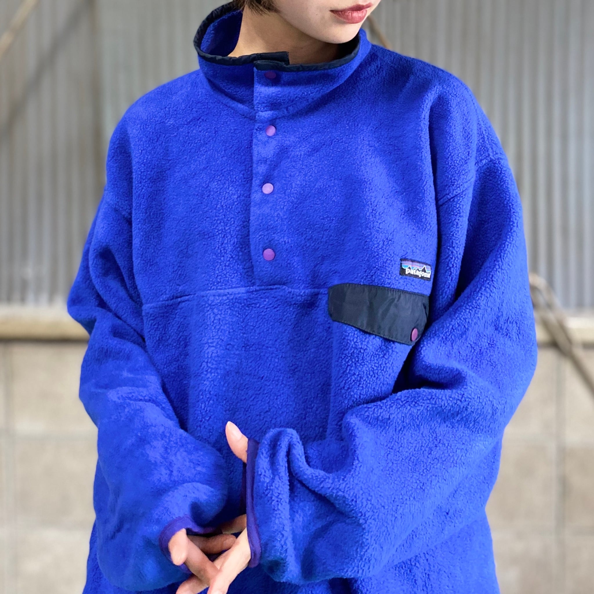 98年製 90年代 90s Patagonia パタゴニア SYNCHILLA シンチラ スナップ 