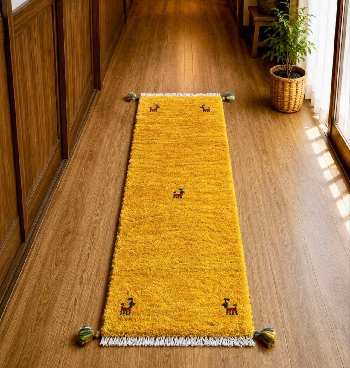 ペルシャギャッベ (ギャベ) 玄関マット No:GP-535 | A's Rug（エーズラグ）