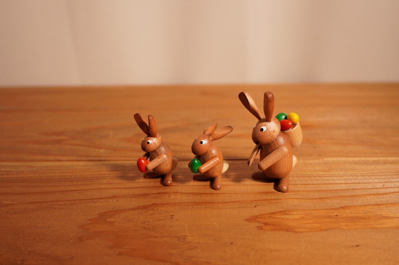 イースターバニーオブジェSET3 | PADDY'S