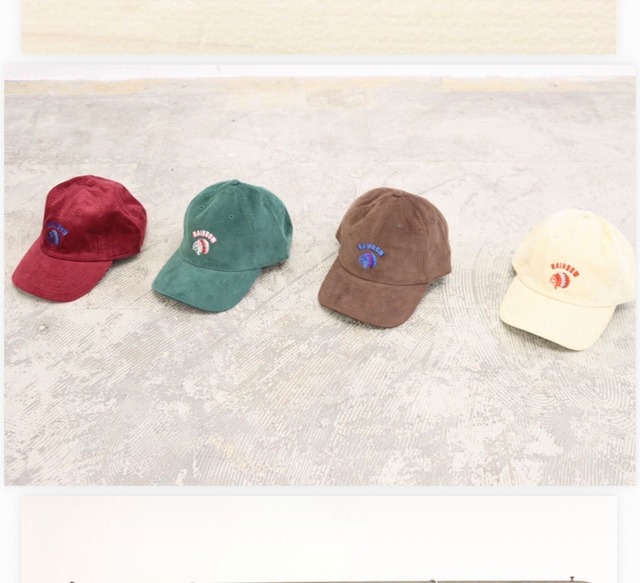 [予約販売] LE MELANGE ルメランジュコーデュロイキャップ　8658001 (10/上〜10/中入荷予定)
