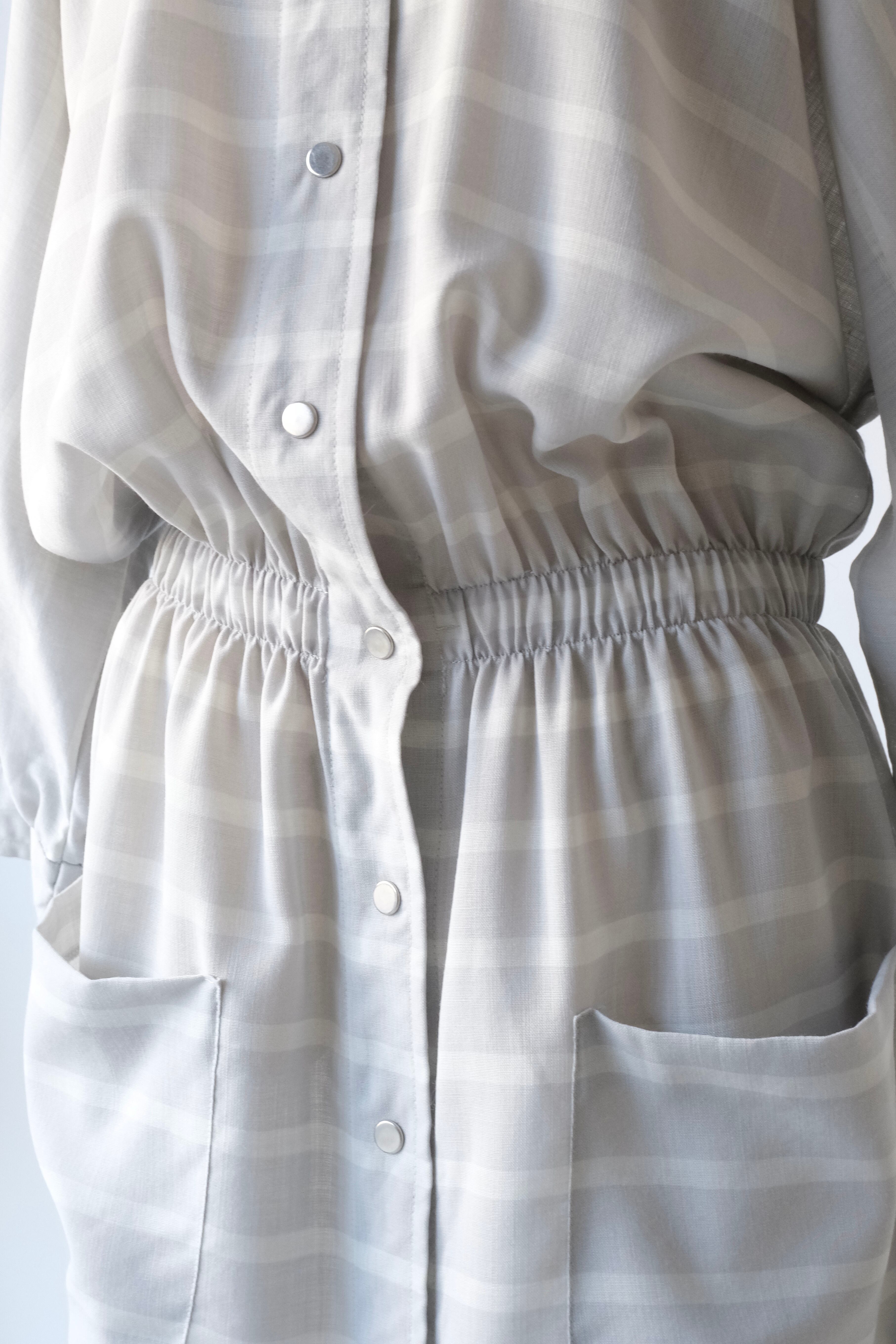 Vuokko icy grey dolman dress | QUARTER PAST FIVE