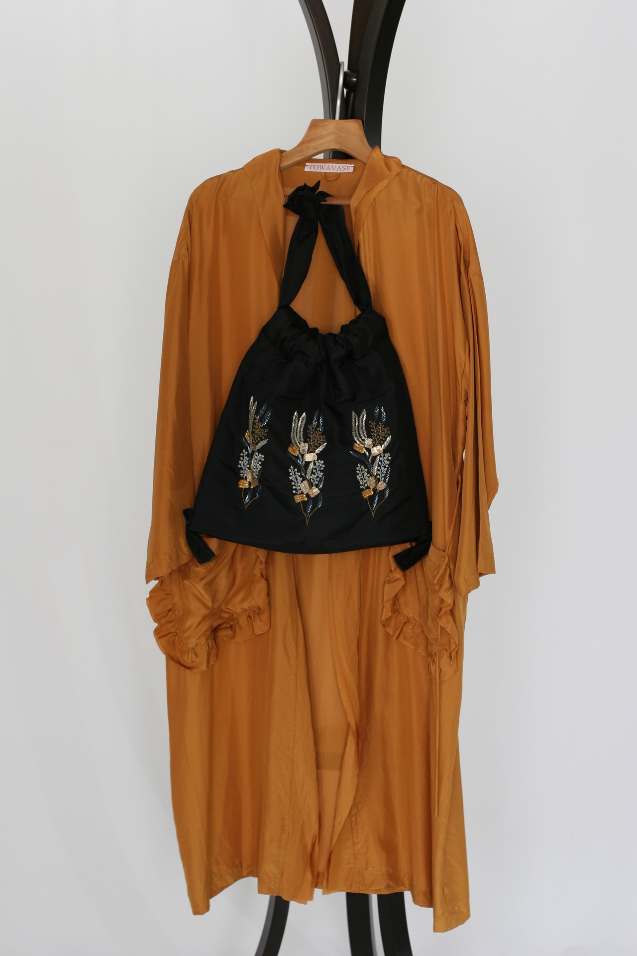 【TOWAVASE】Manon-bag / Black（30-0013A）
