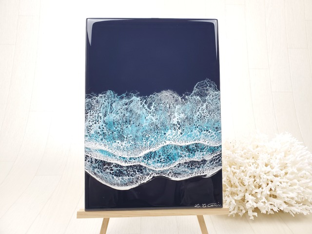 106.オーシャンレジンアート 3wave