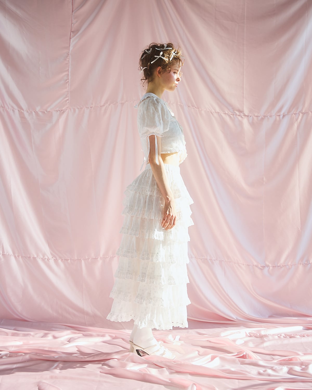 S/S アシンメトリーブラウス | lilLilly official webstore