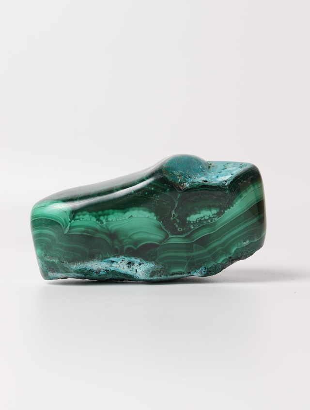 MALACHITE with CHRYSOCOLLA FORMED | CONGO