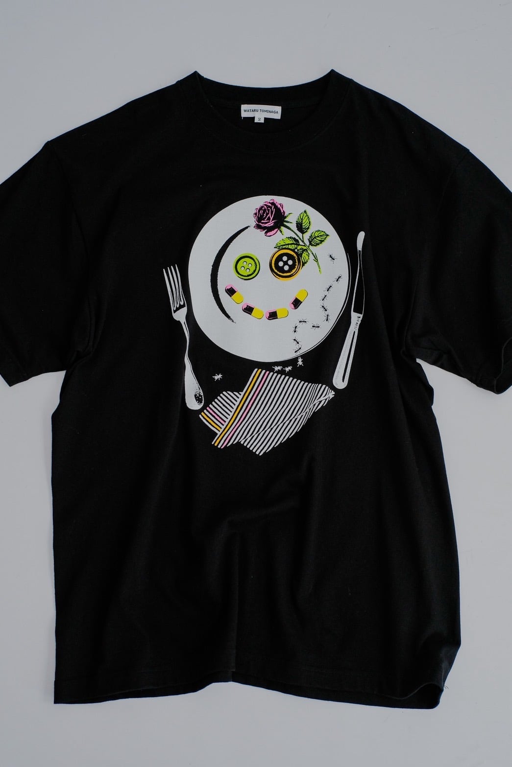 【WATARU TOMINAGA】Screen-Printed T-shirt