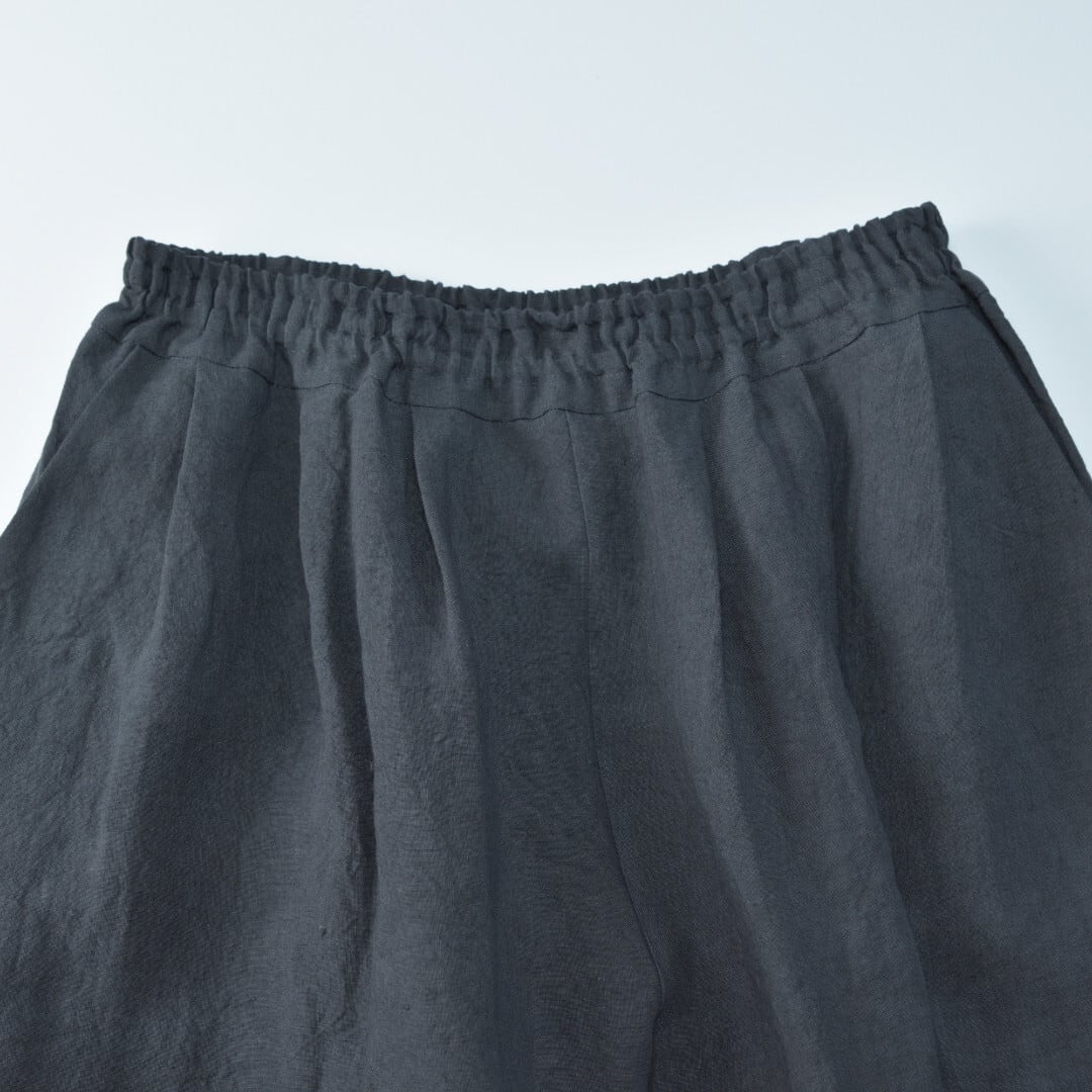 LinenYa リネンや ワイドパンツ・ネイビー