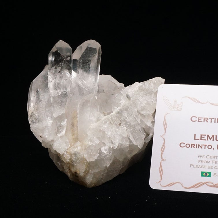 水晶 クラスター ブラジル ミナスジェライス州 コリント産 レムリアンシード 証明書付属 一点物 282-554