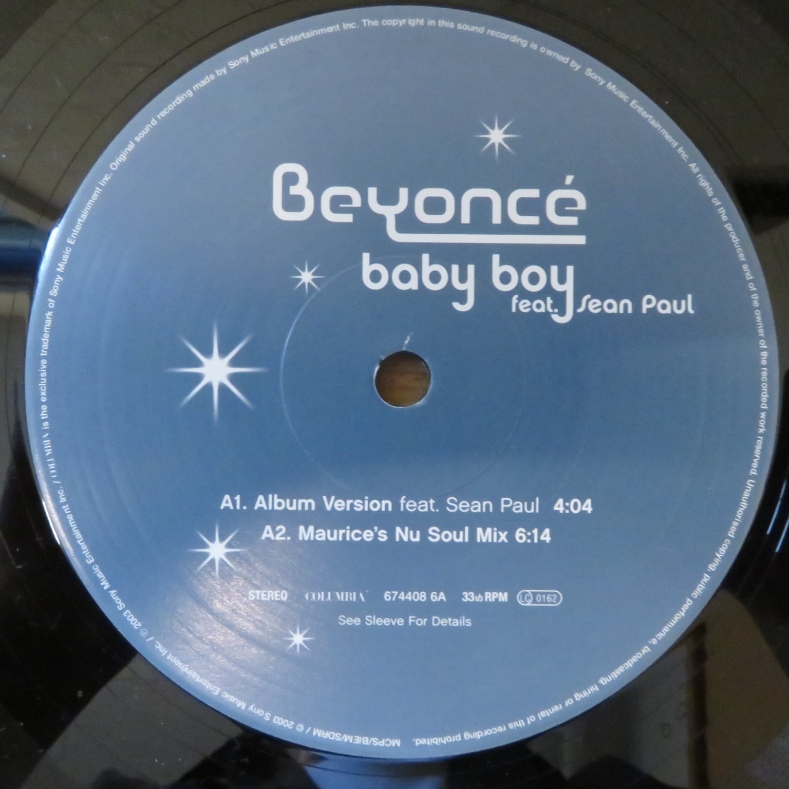 Beyonce Feat. Sean Paul / Baby Boy [674408 6] - 画像3