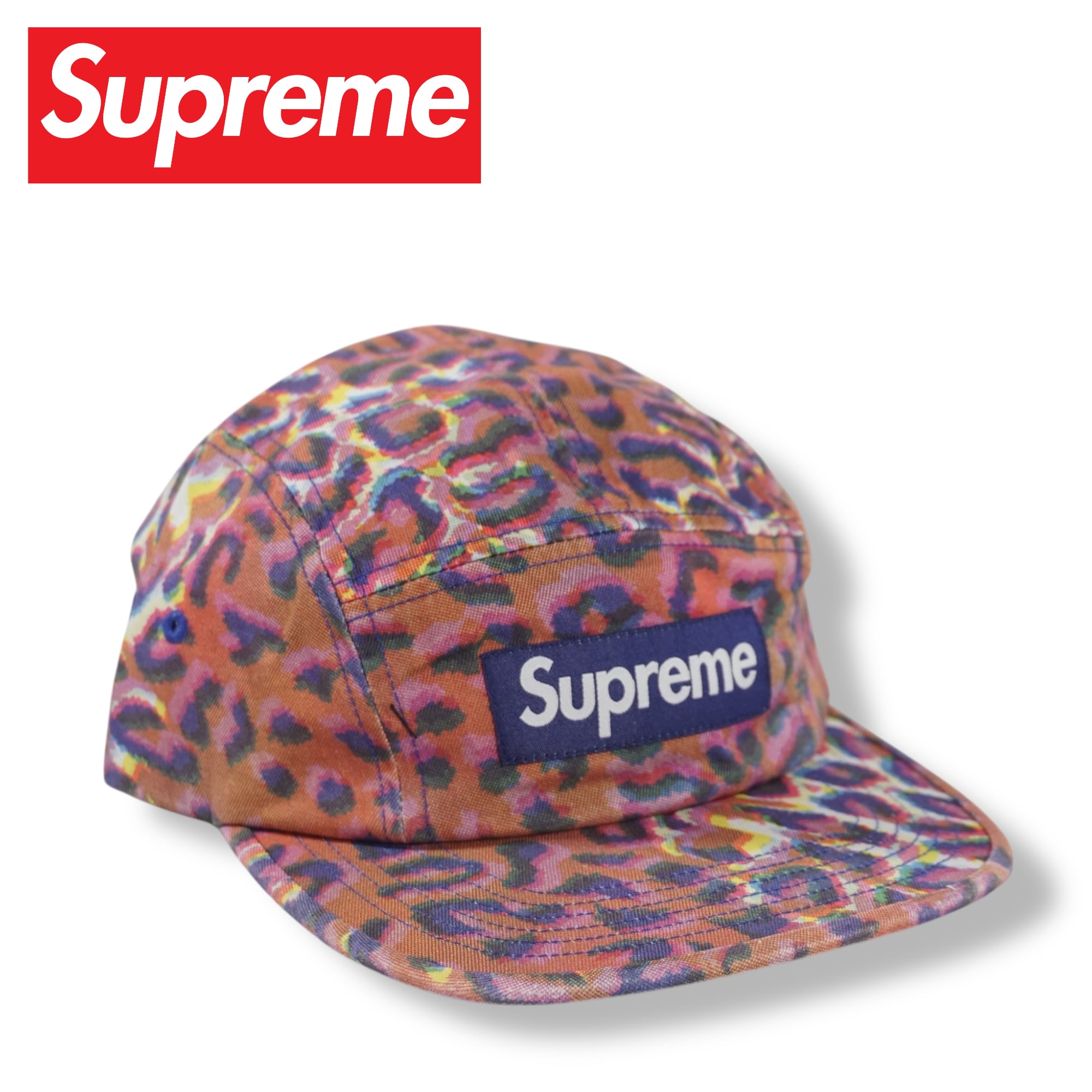 Supreme レオパード柄 ベースボールキャップ Supreme Washed Chino TwilI Camp Cap leopard /シュプリーム
