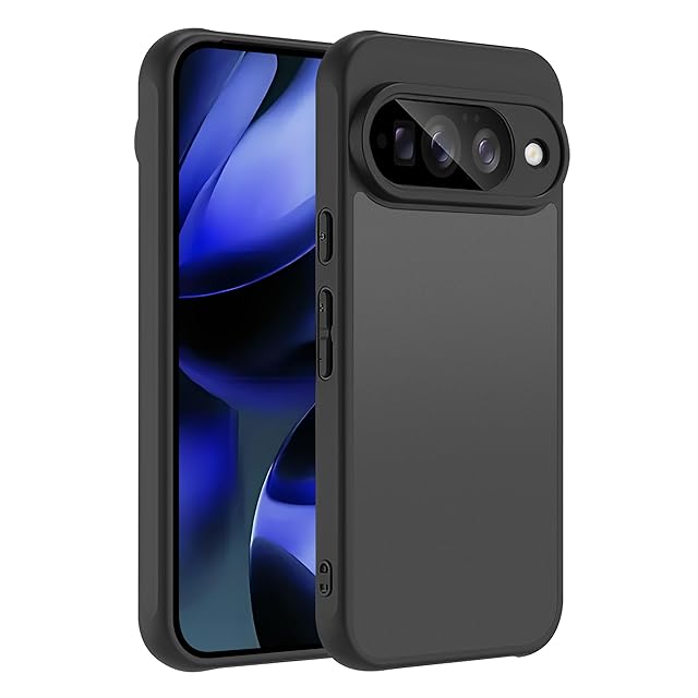 ZXZone for Google Pixel 8a ケース 半透明 マット感ケース 耐衝撃