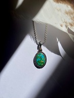 Sonoran Gold Turquoise 18k concho pendant top