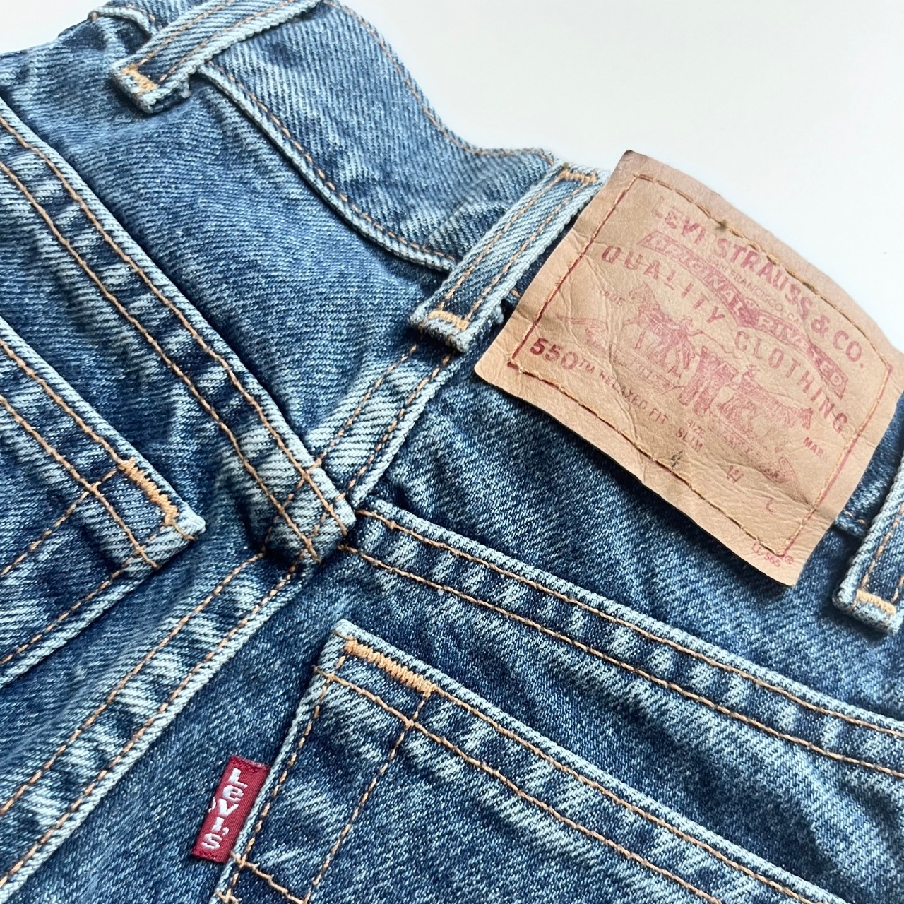 ＜VINTAGE＞Kids デニムパンツ Levi's 550 Denim 90～00’s/4Y（2606） - 8
