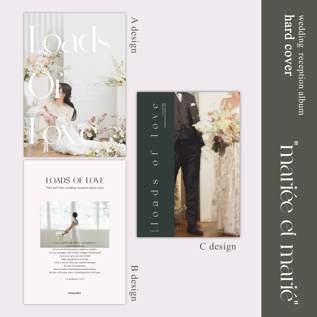 予約枠購入済の方専用:wedding reception album "mariée et marié"