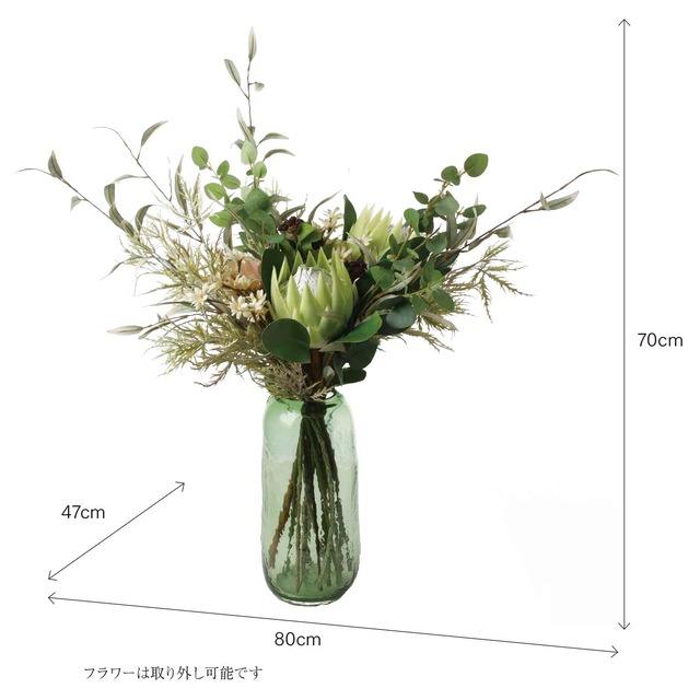 【フラワーアレンジメント】ヴィンテージアレンジ-04