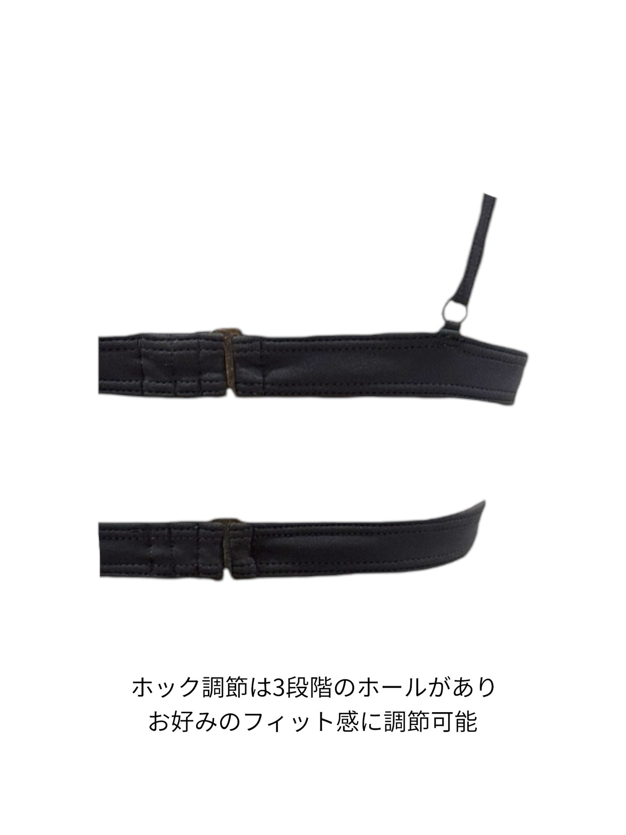 VネックラインビキニTOP《Black》 - 5