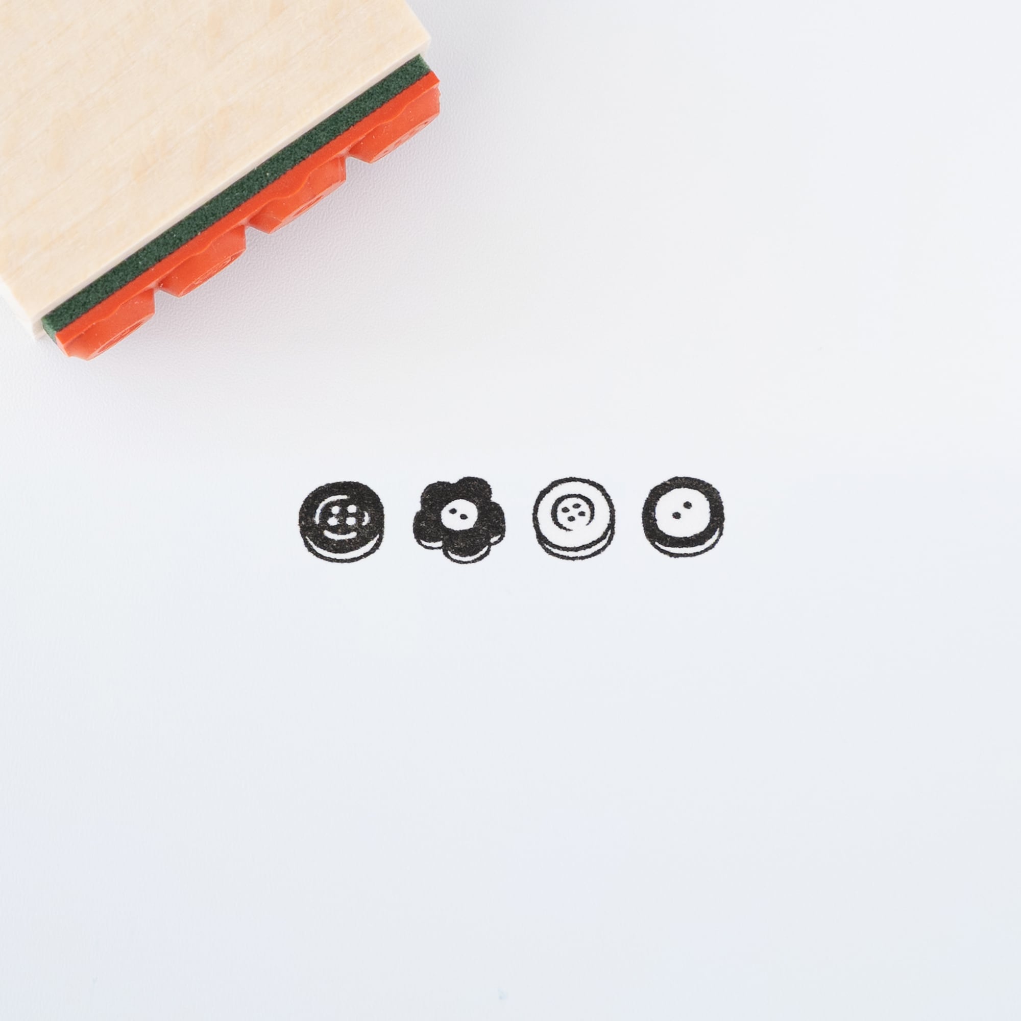 レトロなボタン | はんこ