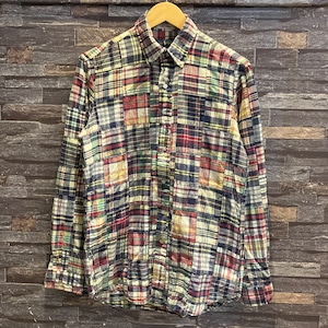 RALPH LAUREN B.D PATCHWORK SHIRT