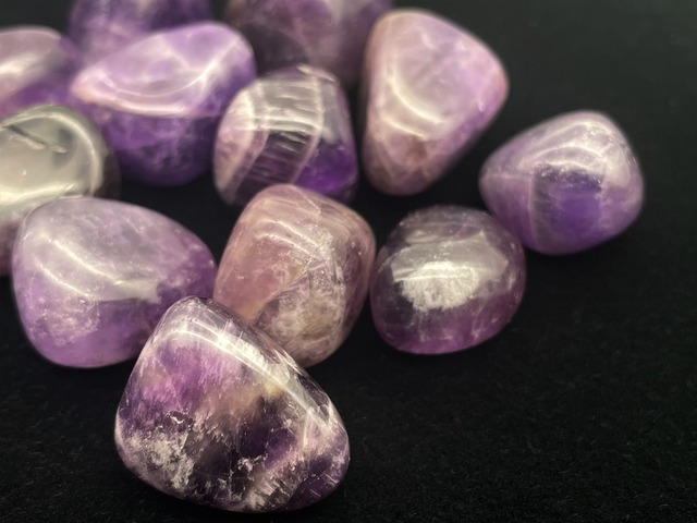 タンブル12個セット（アメジスト）