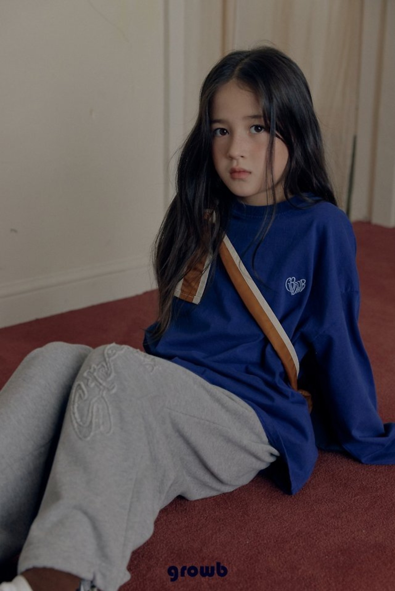 韓国子供服 / growb / growＴシャツ / 秋服 *XS~JM*