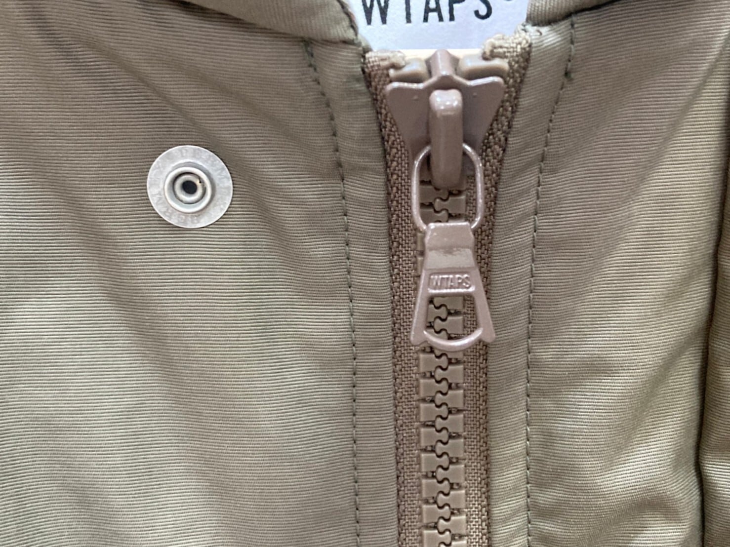 WTAPS 20AW MC JACKET / NYLON. TUSSAH 202WVDT-JKM02 01 OLIVE 