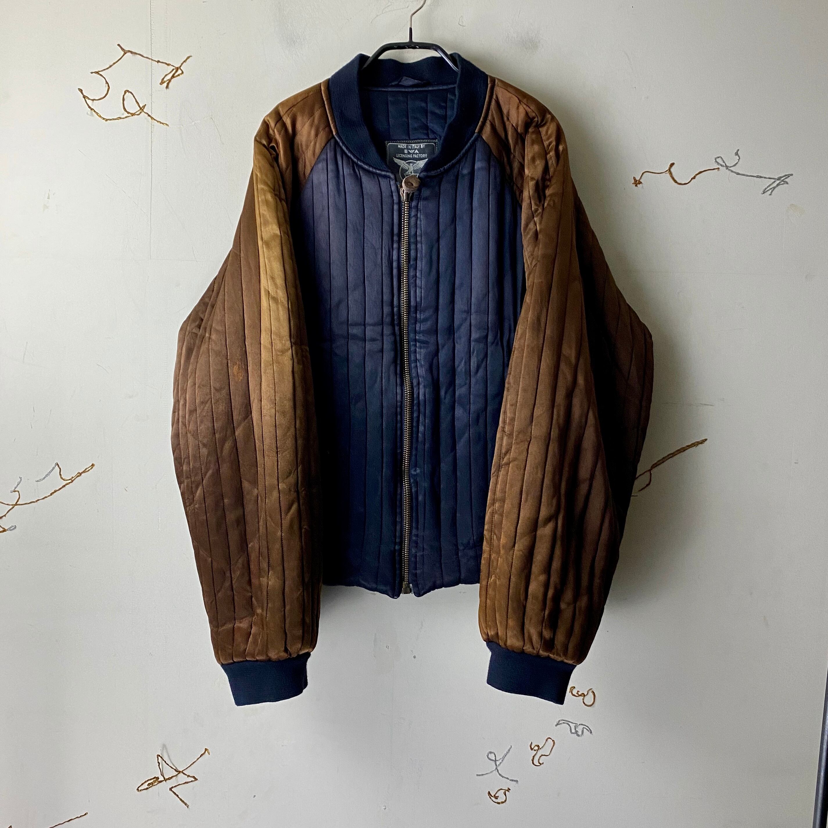 EMPORIO ARMANI no-color padding bomber jacket | NOIR ONLINE
