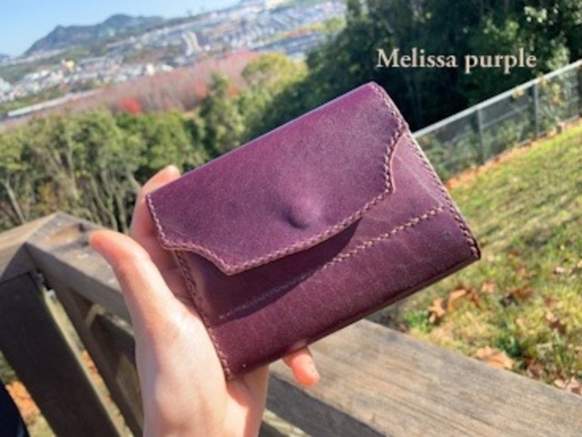 medium Melissa purple wallet