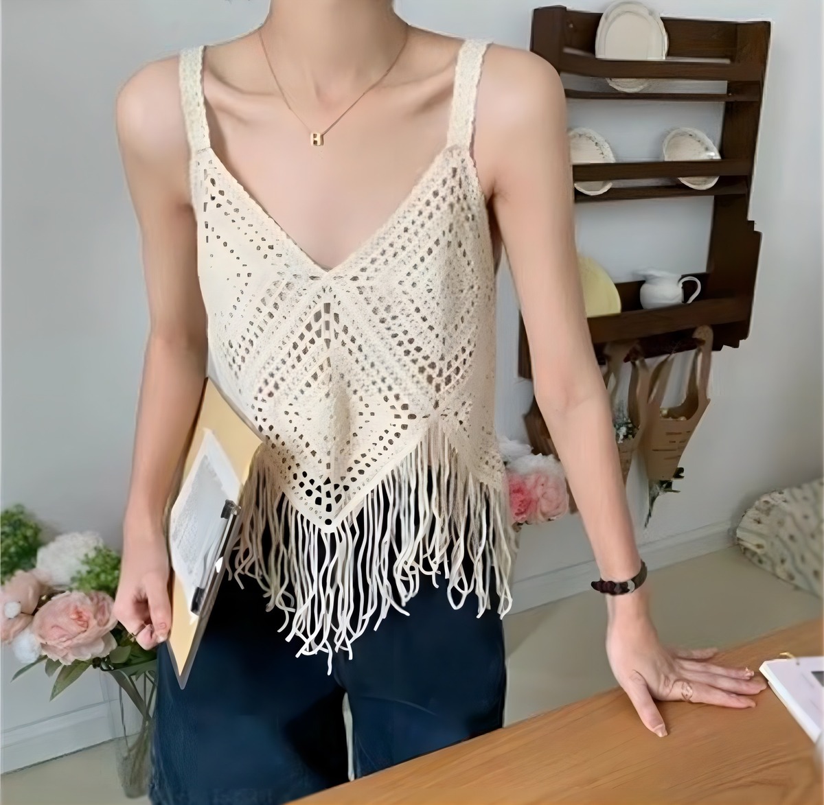 クロシェニットビスチェ | Select Shop Ymmh_