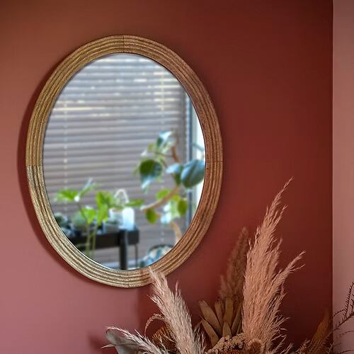 ウォールミラー ラウンド 鏡 洗面 鏡台 41376 | GOODLIFE｜セレクト雑貨店