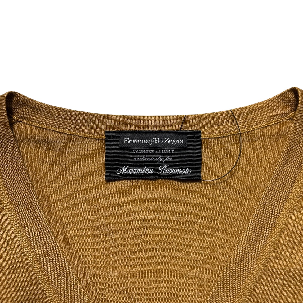 ERMENEGILDO ZEGNA cashmere silk bespoke sweater
