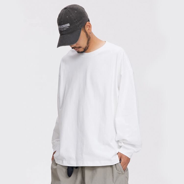 ★Loose Pure Cotton All-match Top　A0701