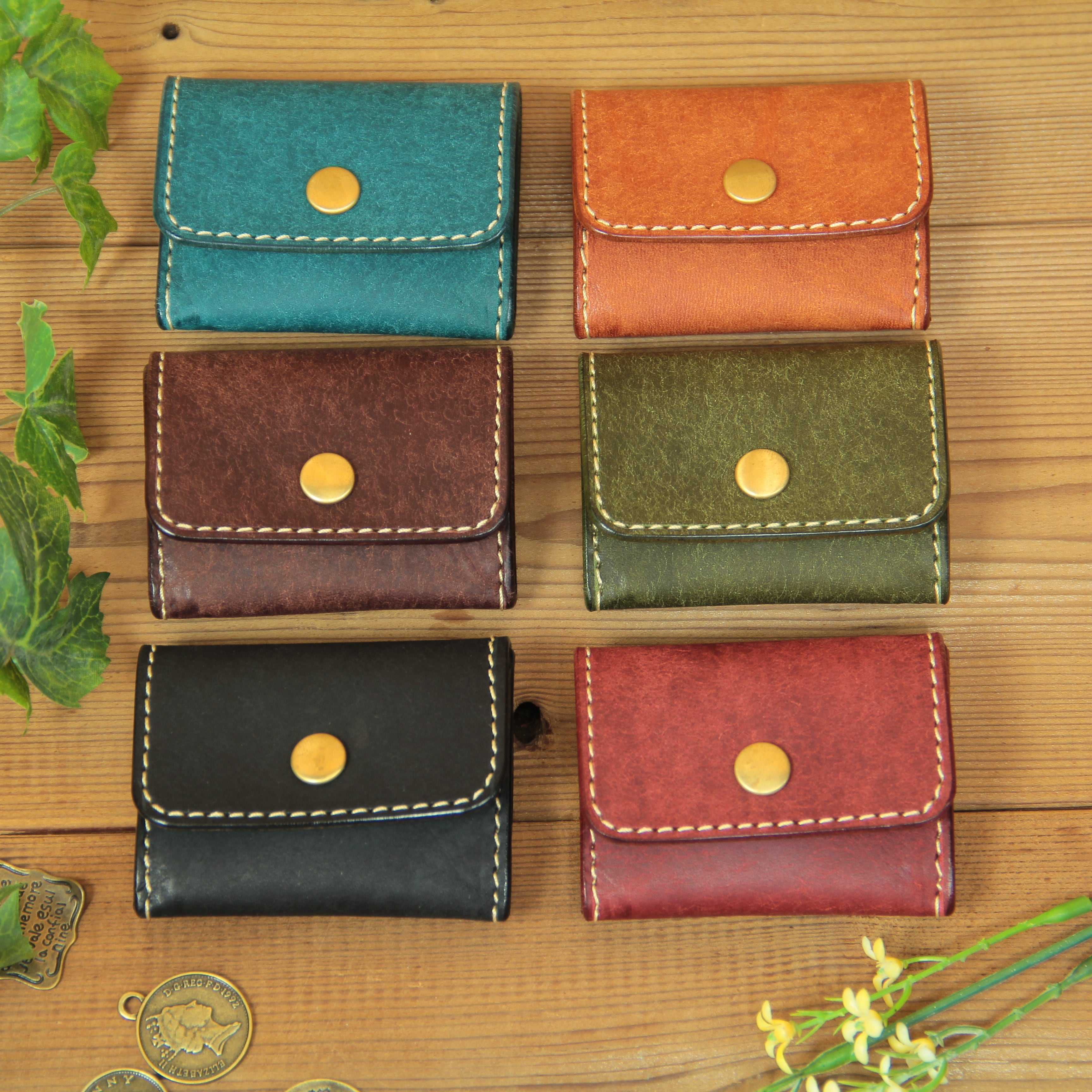 コインケース / キャメル | HANARE LEATHER オンラインショップ