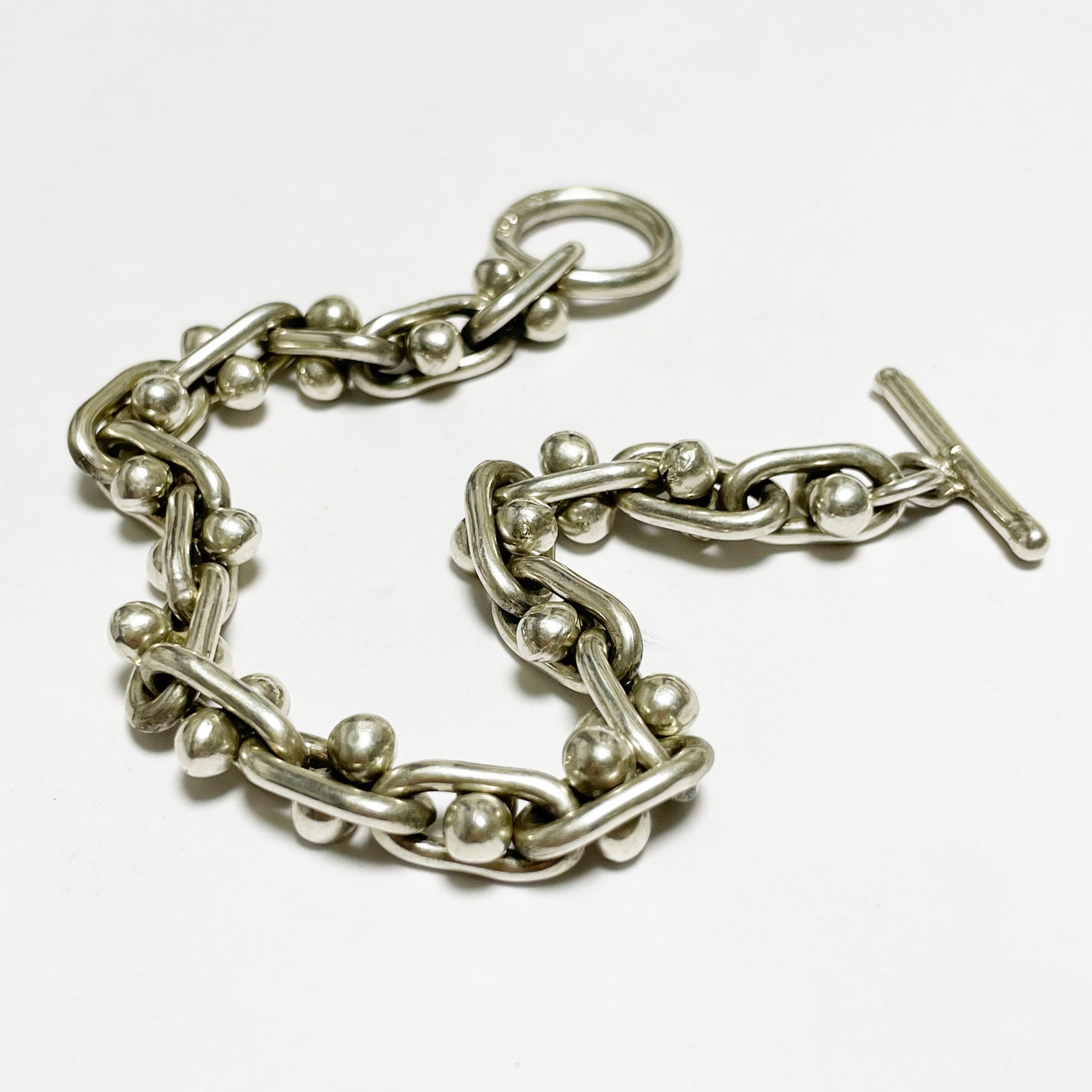 Mexican Vintage Silver 925 DNA Bracelet-