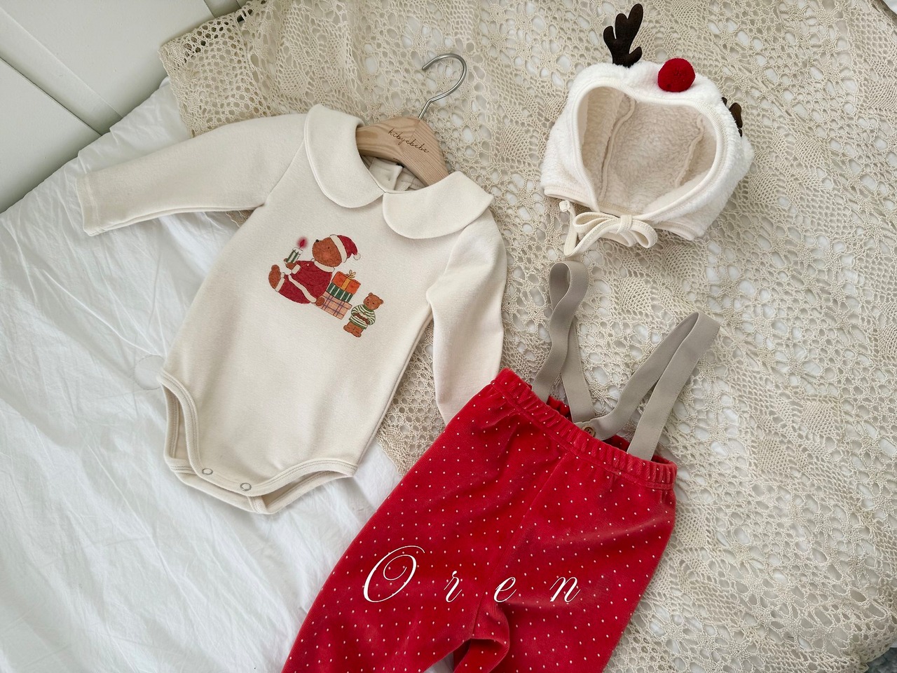 Oren X-mas［取寄］ ange blanc foot leggings