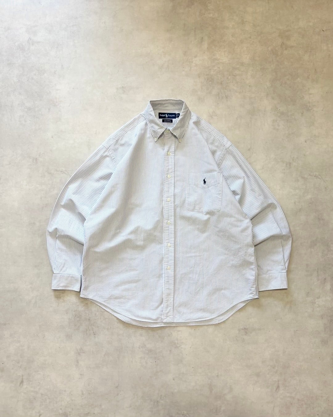 【VINTAGE】1990’s “Ralph Lauren” BIG SHIRT Oxford Button Down Shirt