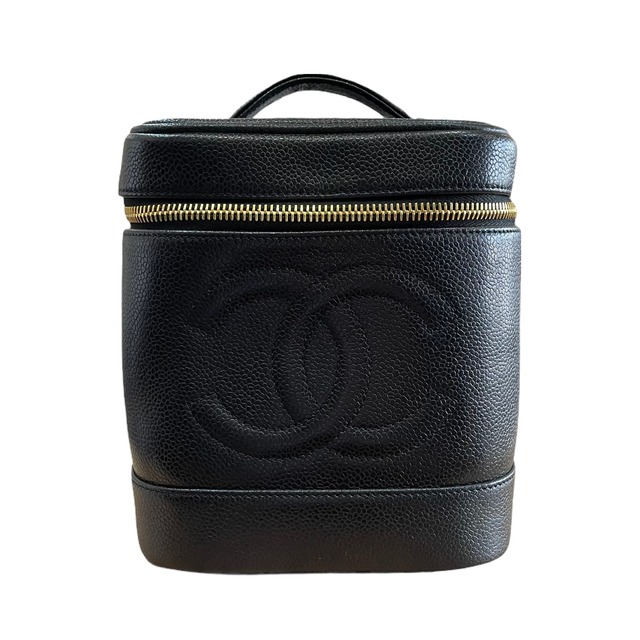 CHANEL シャネル ピアス ココマーク B22 S チェーンレザー